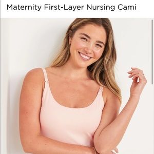2 Old Navy maternity/nursing camis size M